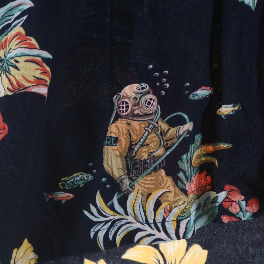 POLO RALPH LAUREN(ポロラルフローレン) CLASSIC FIT TROPICAL CAMP SHIRT アロハシャツ 半袖シャツ マルチカラー