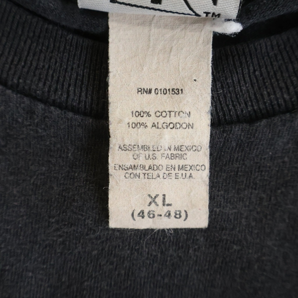 VINTAGE(ヴィンテージ) WEST COAST CHOPPES NEON LOGO TEE 両面ロゴプリント 半袖カットソーTシャツ ブラック