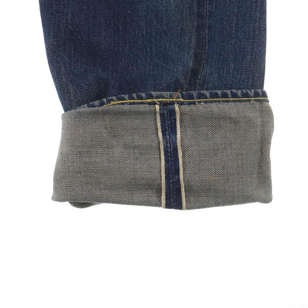 Levi's(リーバイス) 60-70S 501 BIG E 後期 並行ステッチ レインボーステッチ ボタン裏刻印6 足長R デニム パンツ インディゴ