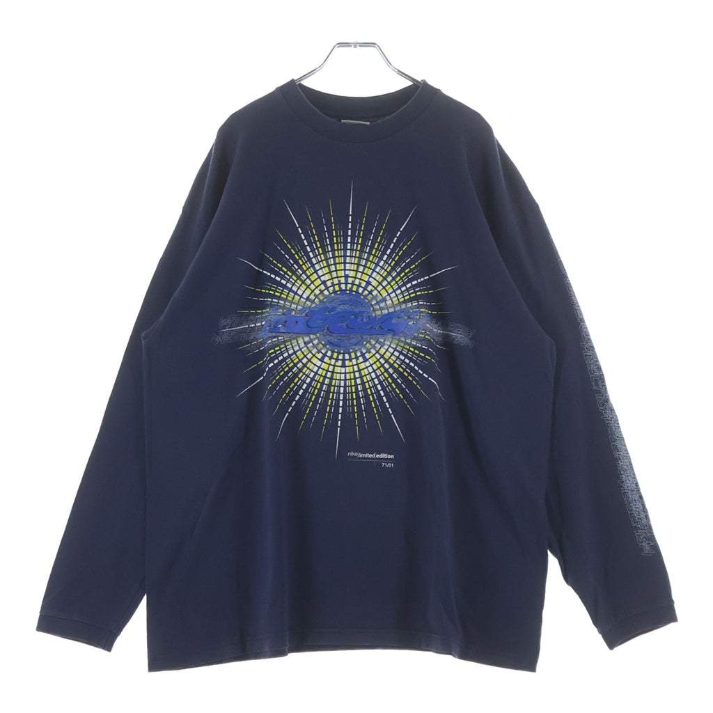 NIKE(ナイキ) 90-00S LIMITED EDITION L/S リミテッド エディション 長袖Tシャツ カットソー ネイビー