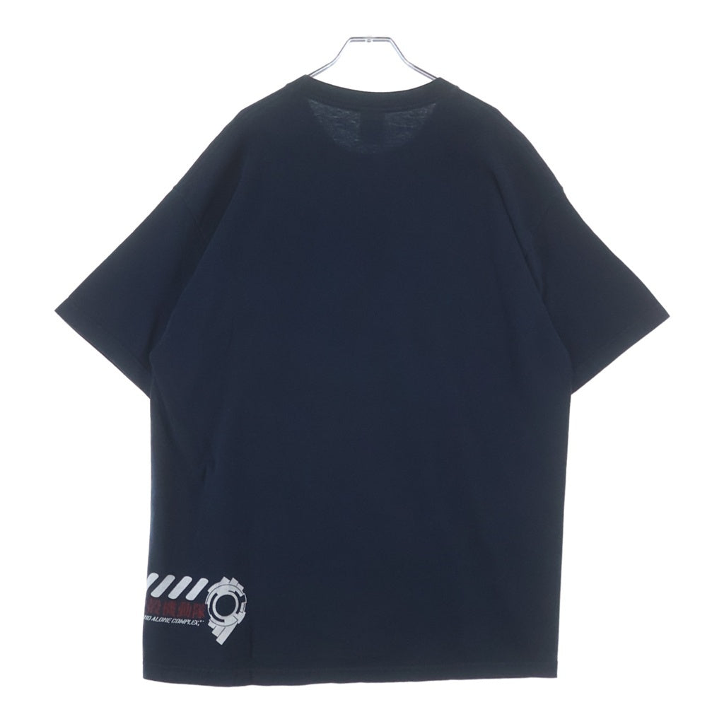 VINTAGE(ヴィンテージ) 00S GHOST IN THE SHELL Kusanagi Motoko TEE 攻殻機動隊 草薙素子 アニメ 両面プリント 半袖Tシャツ カットソー ネイビー