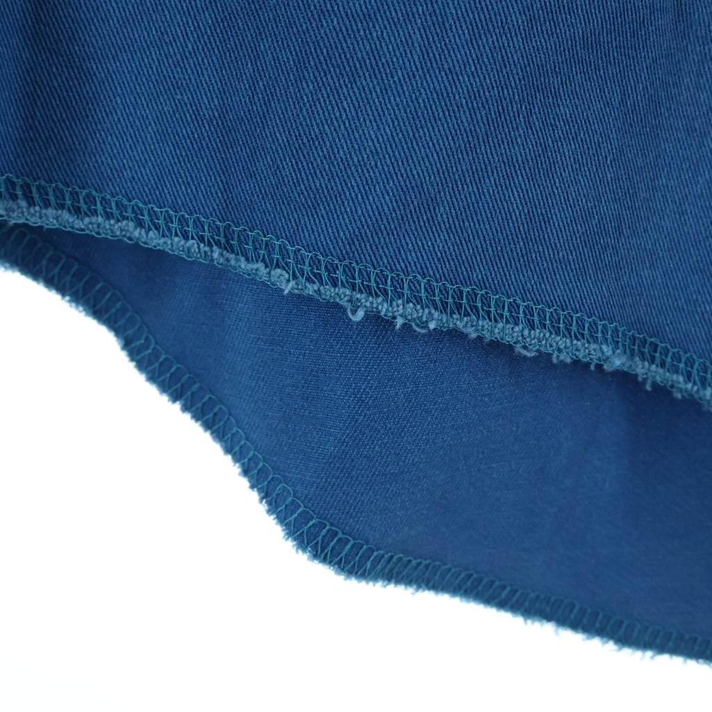 Wrangler(ラングラー) 80-90S WESTERN L/S SHIRT ウエスタン 長袖 シャツ ブルー
