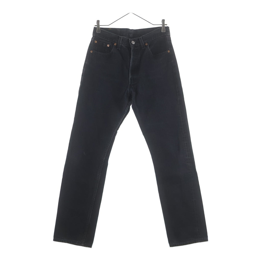 Levi's(リーバイス) 90S 501 後染め USA製 ボタン裏刻印544 スモールe デニムパンツ ブラック