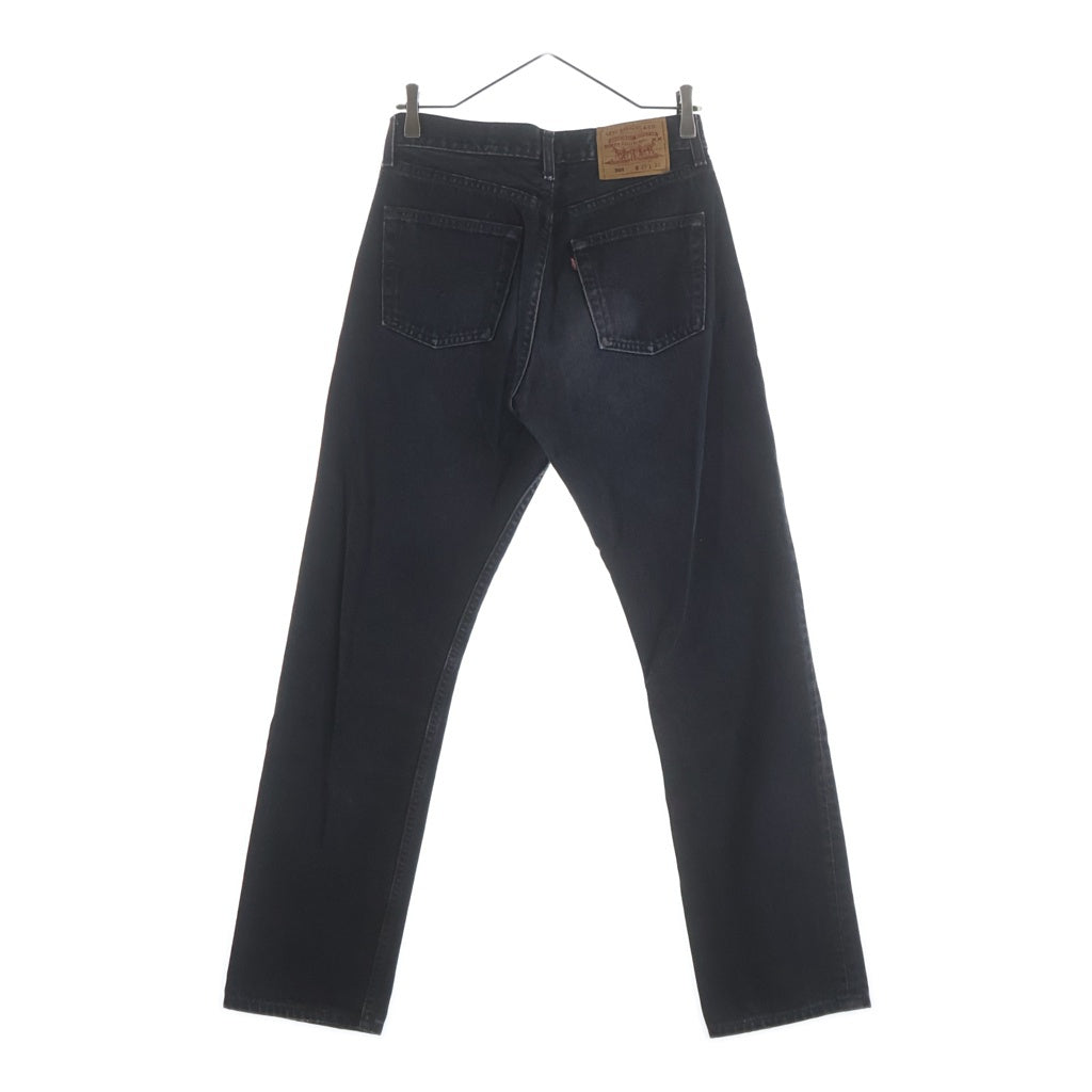 Levi's(リーバイス) 90S 501 後染め USA製 ボタン裏刻印544 スモールe デニムパンツ ブラック