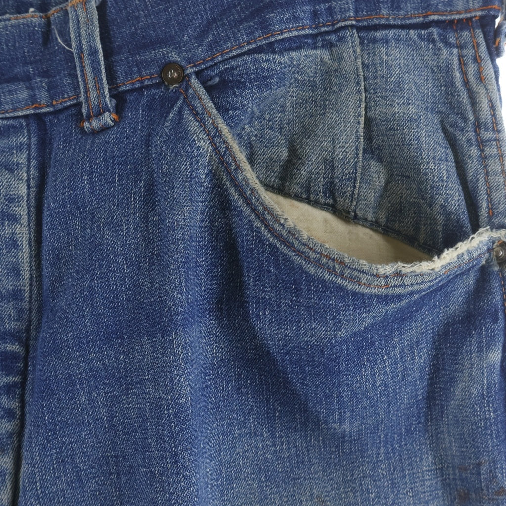 VINTAGE(ヴィンテージ) 30-40S PAINTER DENIM PANTS 剥き出しリベット オフセット ペインター デニム パンツ インディゴ