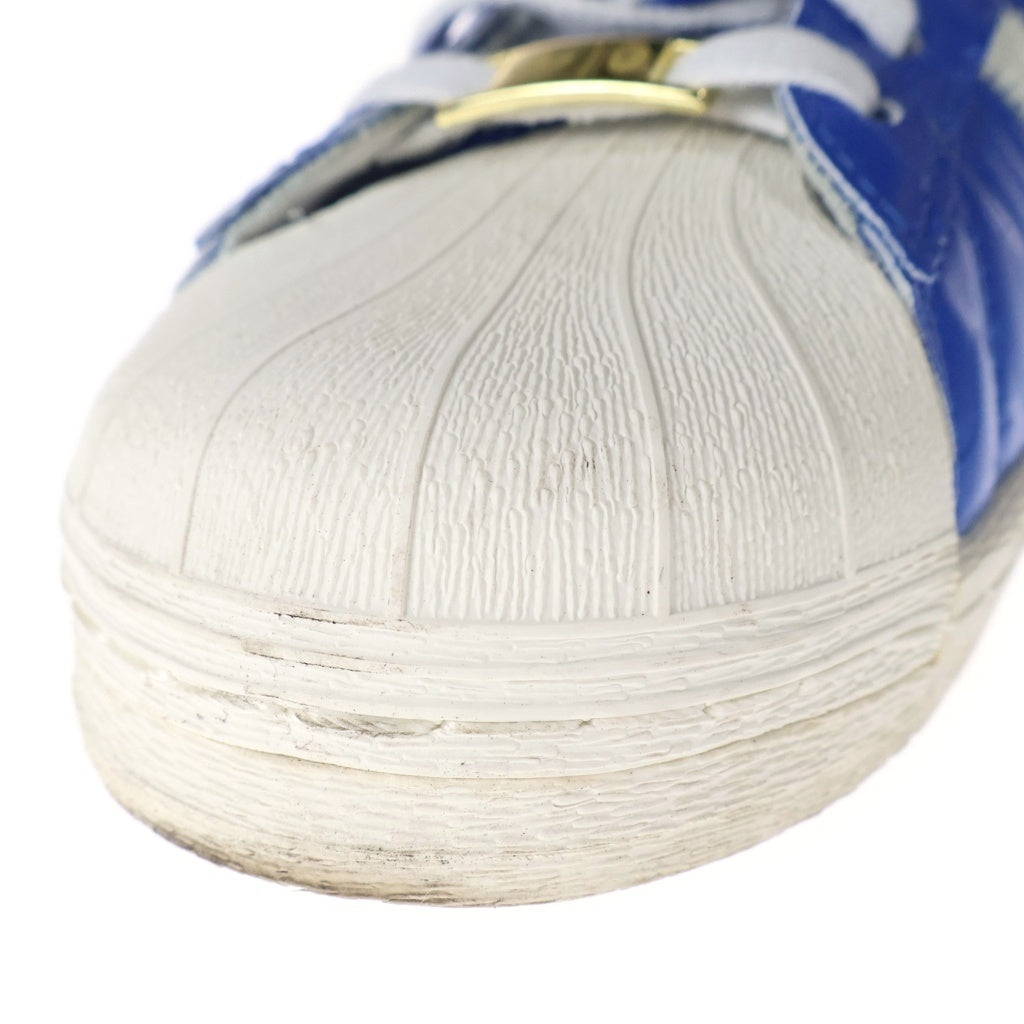 adidas(アディダス) ×A BATHING APE SUPERSTAR V BAPE アベイジング エイプ スーパースターローカットスニーカー JR2702