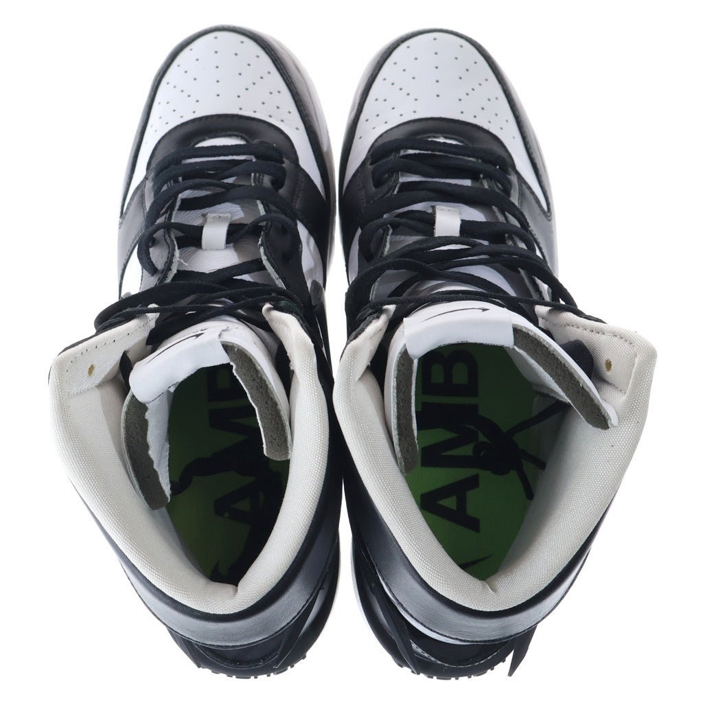 NIKE(ナイキ) × AMBUSH (アンブッシュ) Dunk High ダンク ハイ ハイカットスニーカーブラック/ホワイト US12/30cm CU7544-001