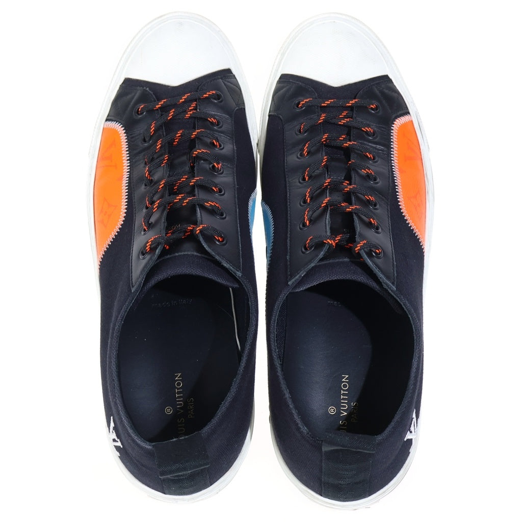 LOUIS VUITTON(ルイヴィトン) Tattoo Sneaker ローカット スニーカー ブラック/オレンジ/ホワイト GO 0220