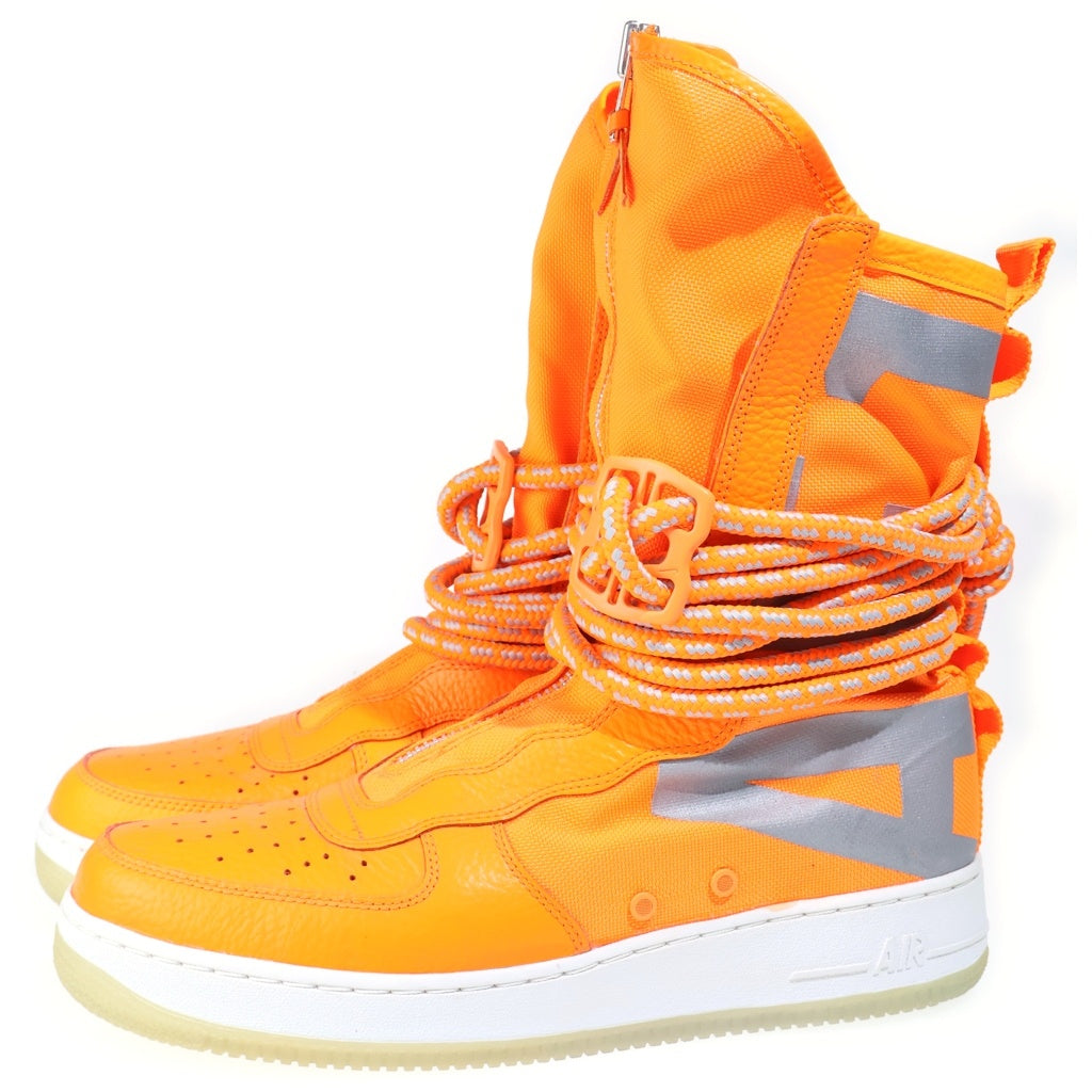 NIKE(ナイキ) SF Air Force 1 High Total Orange SF エアフォース1 ハイ トゥタル オレンジ ハイカットスニーカー オレンジ US12/30cm AA1128-800