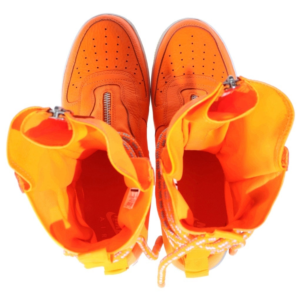 NIKE(ナイキ) SF Air Force 1 High Total Orange SF エアフォース1 ハイ トゥタル オレンジ ハイカットスニーカー オレンジ US12/30cm AA1128-800