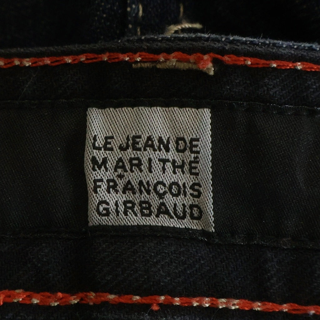 MARITHE FRANCOIS GIRBAUD(マリテフランソワジルボー) BAGGY DENIM PANTS バギーデニム パンツ インディゴ