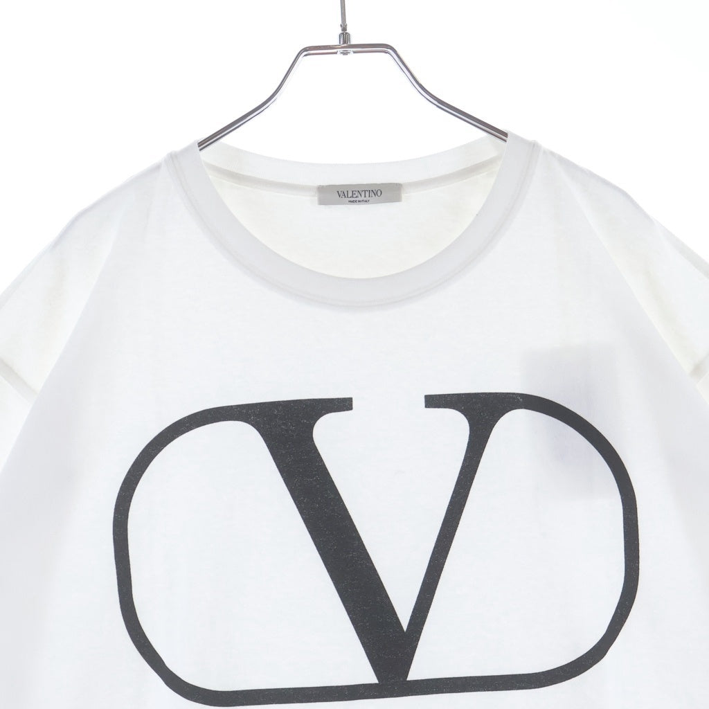 VALENTINO(ヴァレンティノ) DREAMERS TEE UOMO Vロゴドリーマーズ 半袖Tシャツ カットソー ホワイト TV0MG06B681