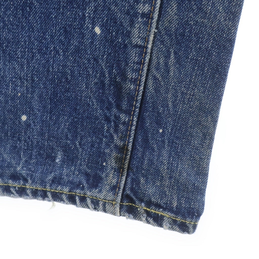 Levi's(リーバイス) 60S BIG E 後期 並行ステッチ ボタン裏刻印8 足長R デニムパンツ インディゴ
