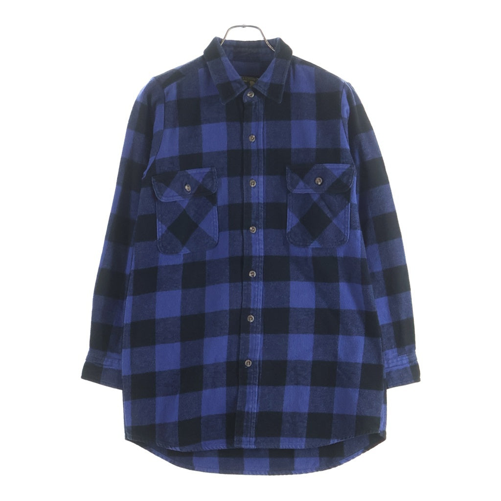 VINTAGE(ヴィンテージ) 90-00S FIELD & STREAM (フィールド&ストリーム) BUFFALO CHECK FLANNEL L/S SHIRT チェック ヘビーネル 長袖シャツ ブルー/ブラック