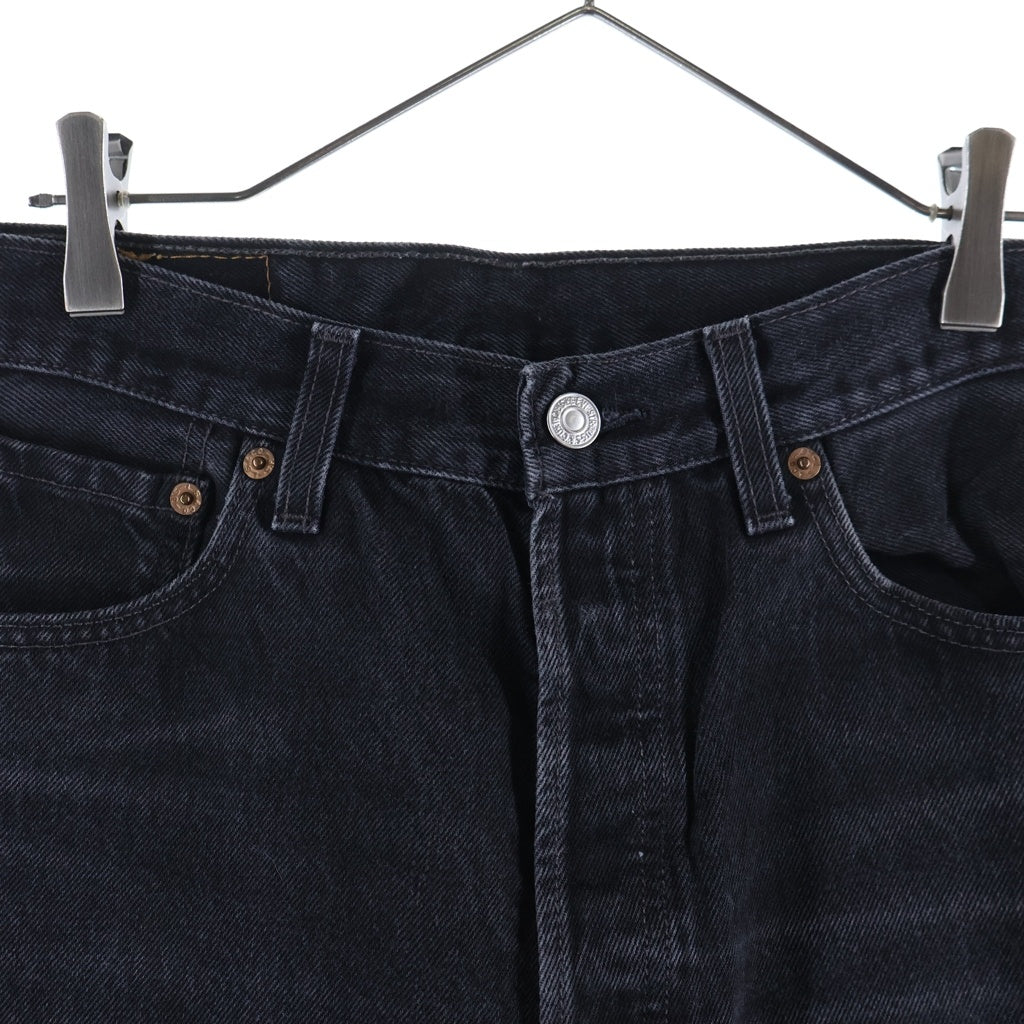 Levi's(リーバイス) 90s VINTAGE 501 後染め レジスターR ボタン裏刻印653 デニムパンツ ブラック
