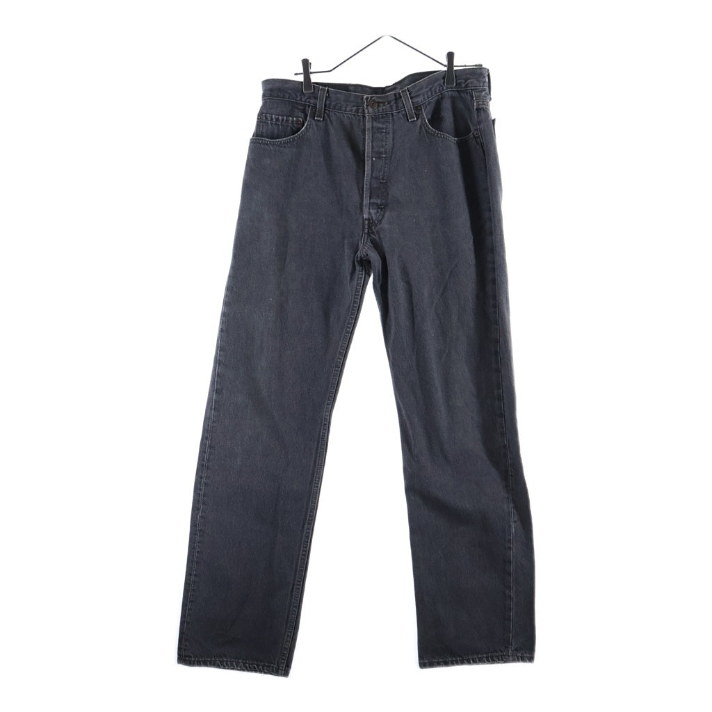 Levi's(リーバイス) 90s VINTAGE 501 先染め スモールe ボタン裏刻印520 デニムパンツ ブラック