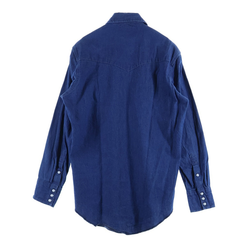 Wrangler(ラングラー) WESTERN WORK L/S SHIRT ウエスタン ワーク 長袖シャツ インディゴ 70127MW
