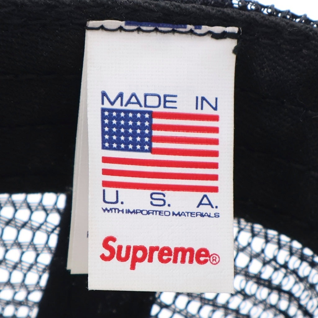SUPREME(シュプリーム) 23AW Pinup Mesh Back 5-Panel メッシュ キャップ ブラック