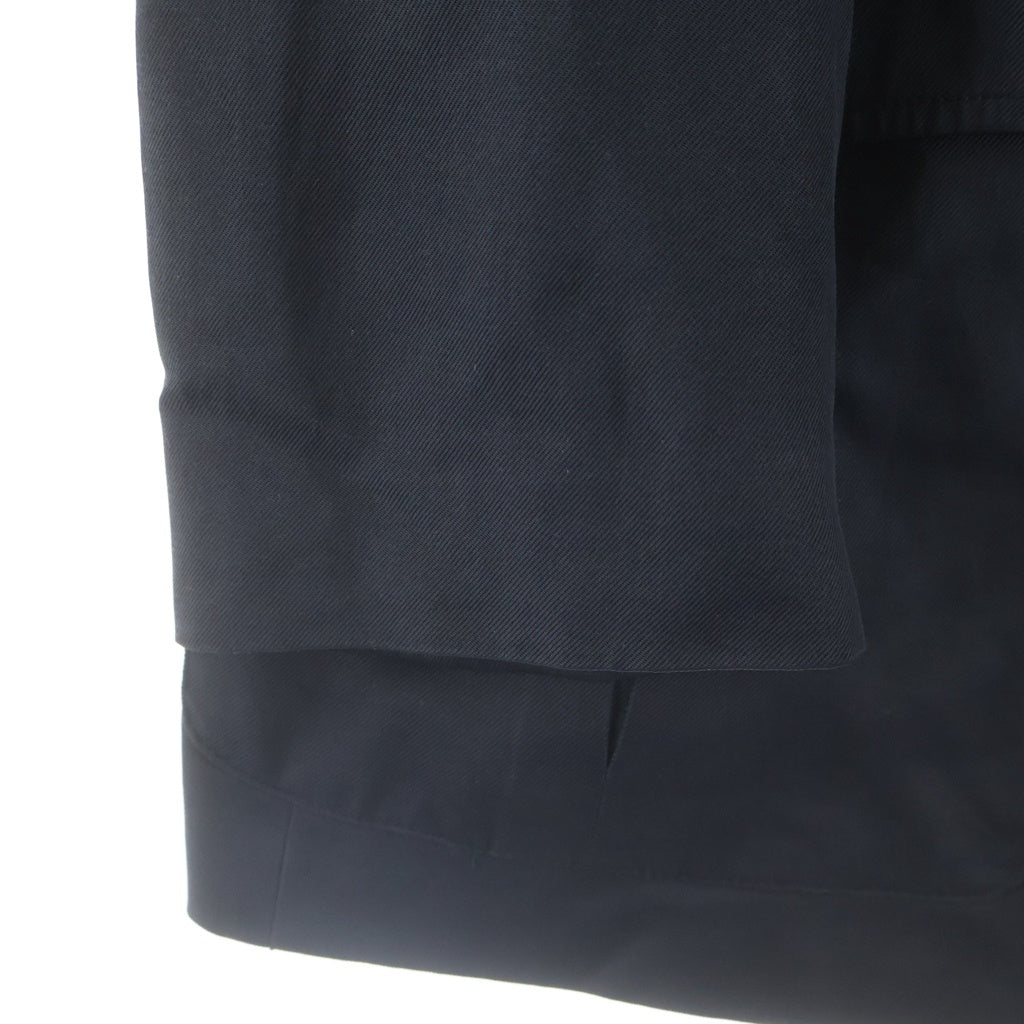 GIORGIO ARMANI(ジョルジオアルマーニ) COLLEZIONI RAYON COTTON TAILORED JACKET レーヨン コットン テーラードジャケット ブラック