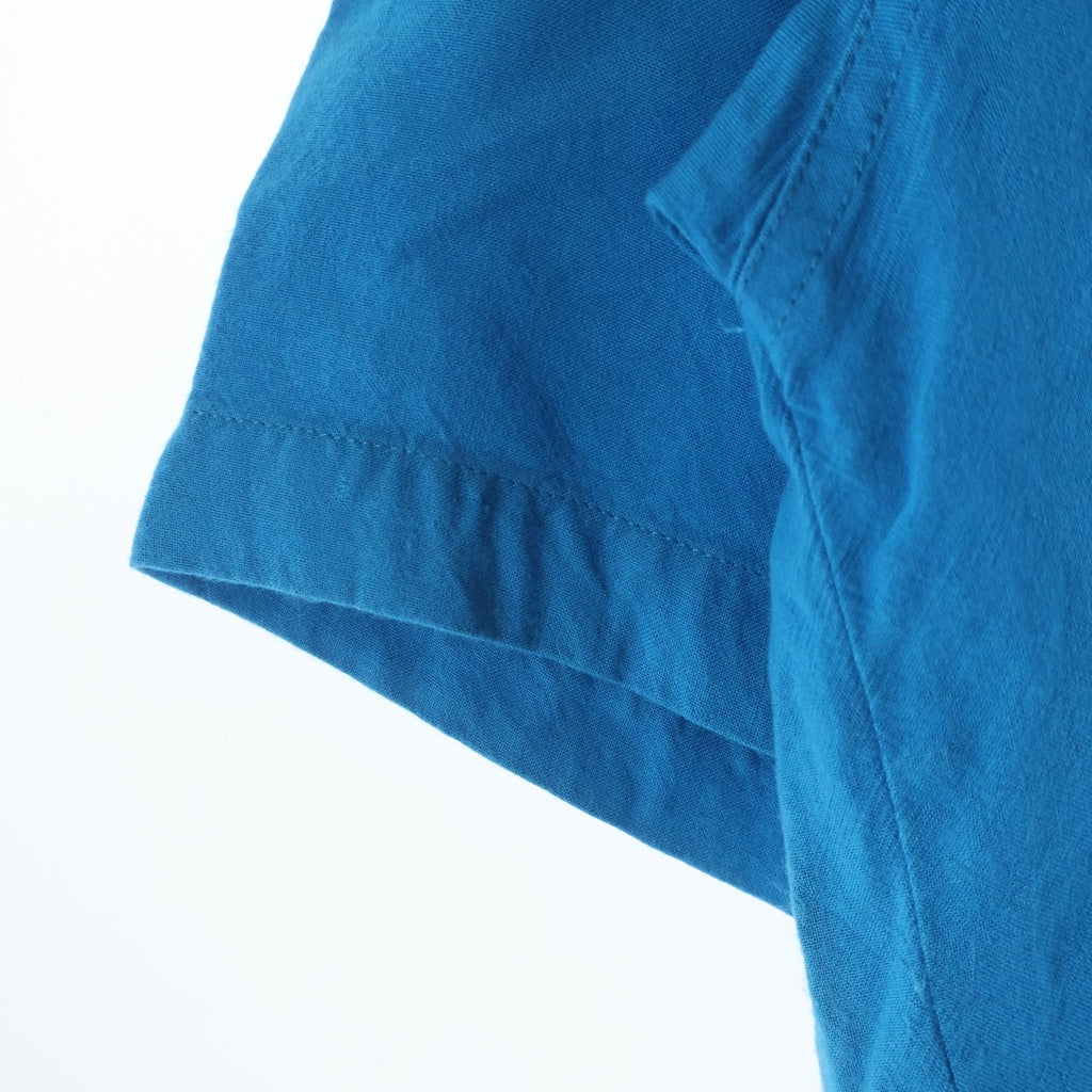 GAP(ギャップ) OLD GAP RAYON OPEN COLOR SHIRT レーヨン オープンカラー半袖シャツ ブルー