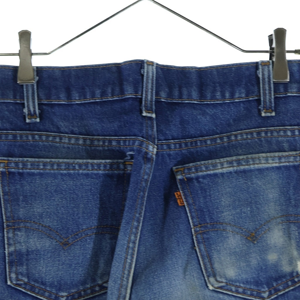 Levi's(リーバイス) 90S 646 オレンジタブ ボタン裏刻印575 ジップフライ フレア デニムパンツ インディゴ