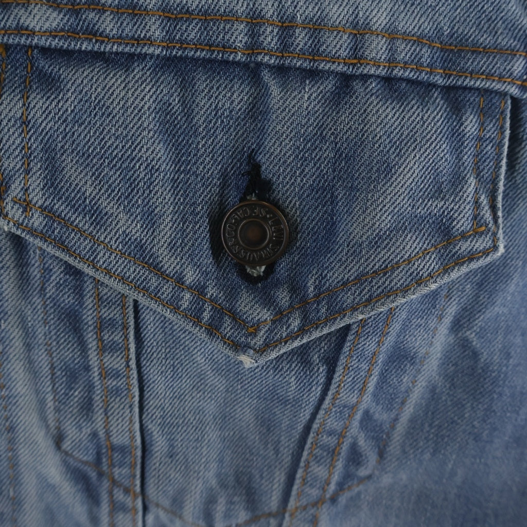 VINTAGE(ヴィンテージ) 60-70S 70505 4th BIG E ボタン裏刻印525 デニムトラッカージャケット インディゴ