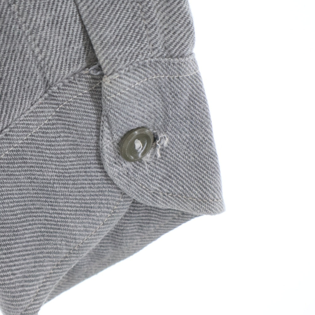 MONTGOMERY WARD(モンゴメリーワード) 30-40S VINTAGE CHAMBRAY WORK SHIRT マチ 耳付き シャンブレー ワーク シャツ ブラック