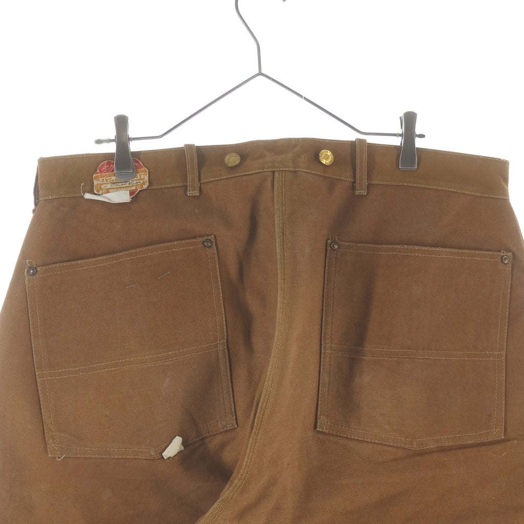 CARHARTT(カーハート) 50S HEART TAG DUCK PANTS ハートタグ フラッシャー付き 裏地ブランケット ダック ワークパンツ ブラウン