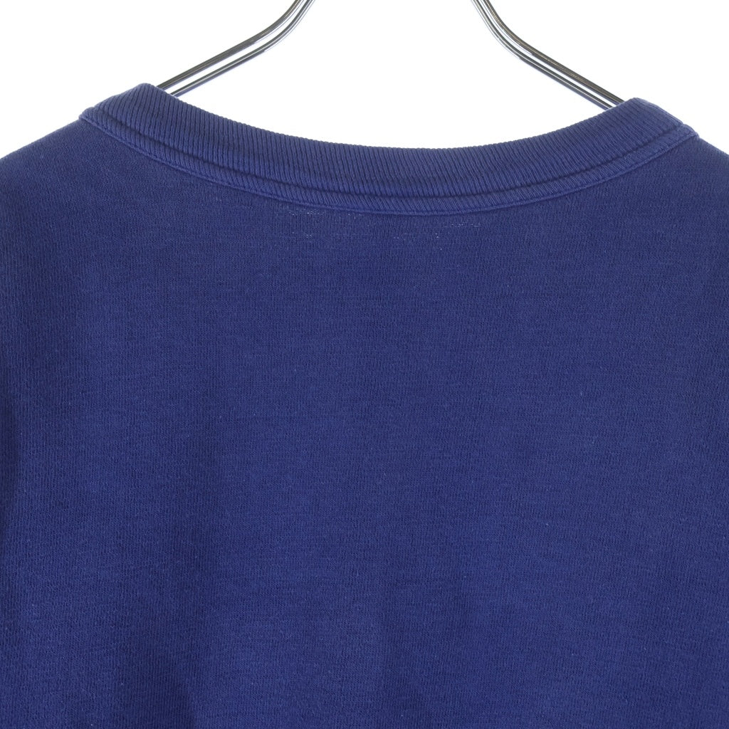 VINTAGE(ヴィンテージ) 50-60S SOLID SWEAT ソリッド スウェット バインダー 前V 貫通ステッチ スウェット トレーナー ネイビー