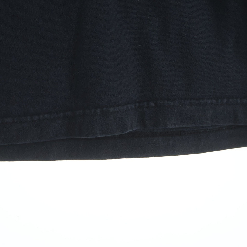 HARLEY DAVIDSON(ハーレーダビッドソン) 00S BAR&SHIELD INFERNO FLAME SLEEVE CYCLE CONNECTION L/S TEE 袖フレイム 両面プリント 長袖カットソーTシャツ ブラック