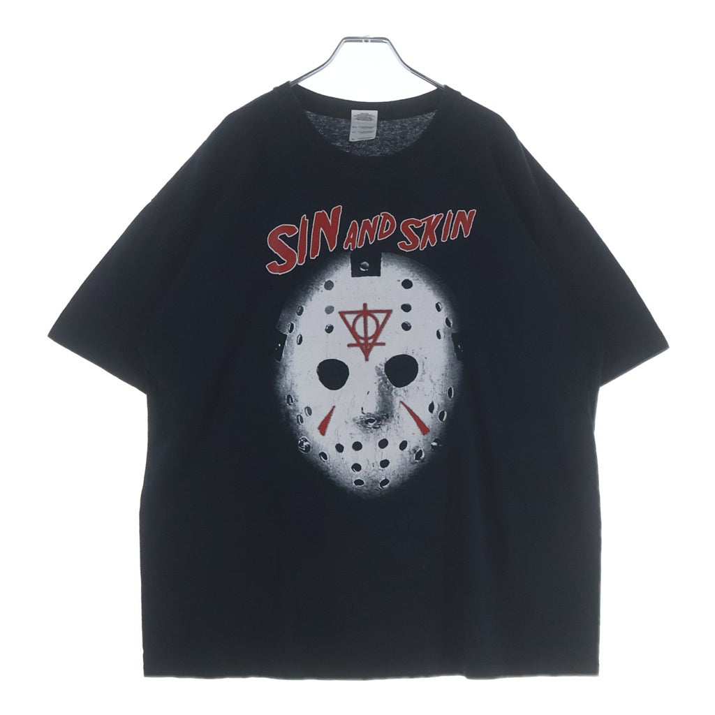 VINTAGE(ヴィンテージ) 00S FRYDAY 13 SIN AND SKIN TEE 13日の金曜日 ジェイソン 半袖カットソーTシャツ ブラック