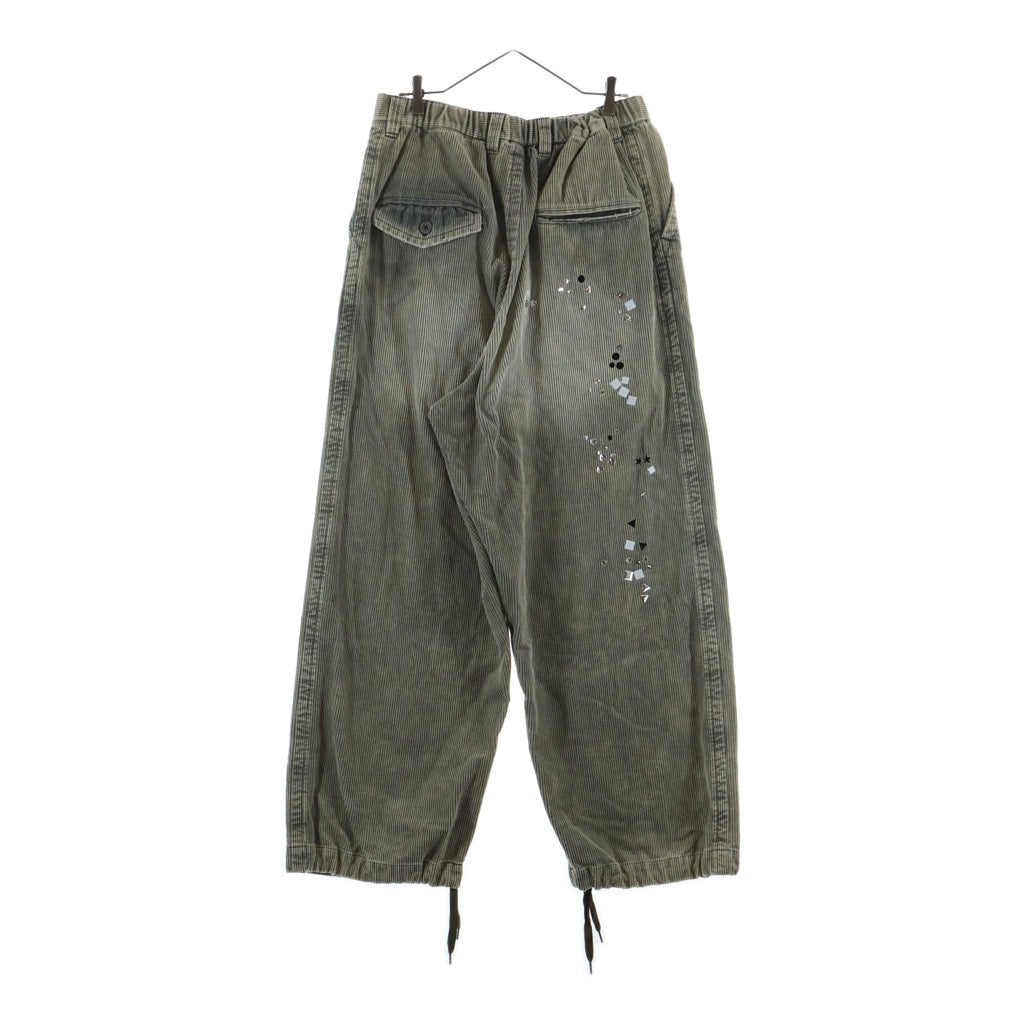 MAISON MIHARAYASUHIRO(メゾンミハラヤスヒロ) MMY SORDUROY TROUSERS PANTS コーデュロイ パンツ グレー