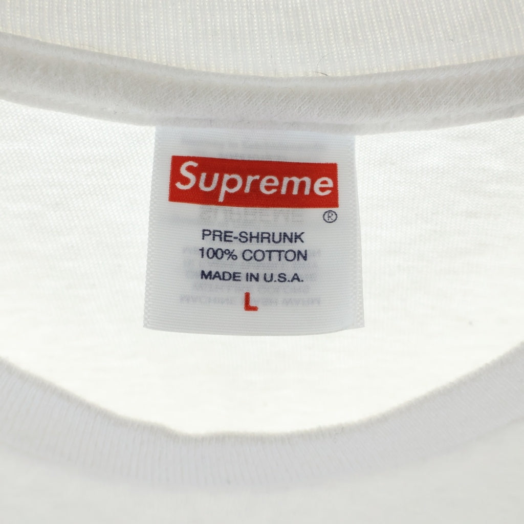 SUPREME(シュプリーム) 24SS Satchi dananda Tee サッチダーナンダ半袖カットソーTシャツ ホワイト