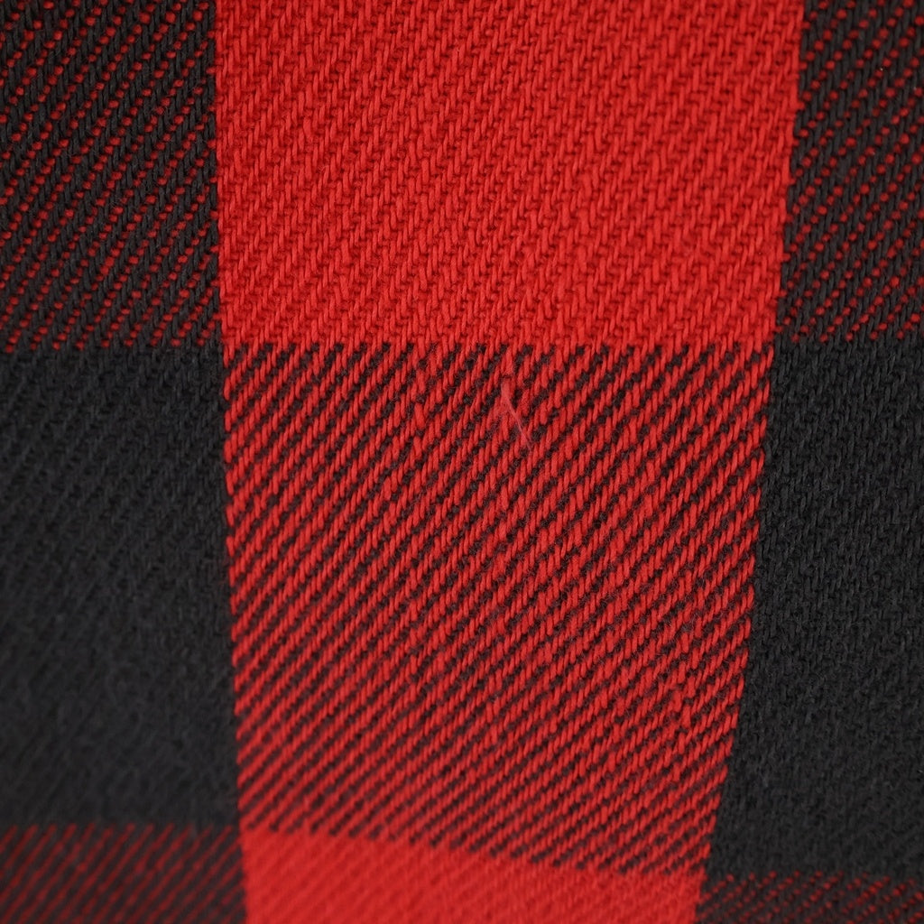 FIVE BROTHERS(ファイブブラザー) 70-80S FLANNEL CHECK L/S SHIRT フランエル チェック 長袖チェック シャツ レッド/ブラック
