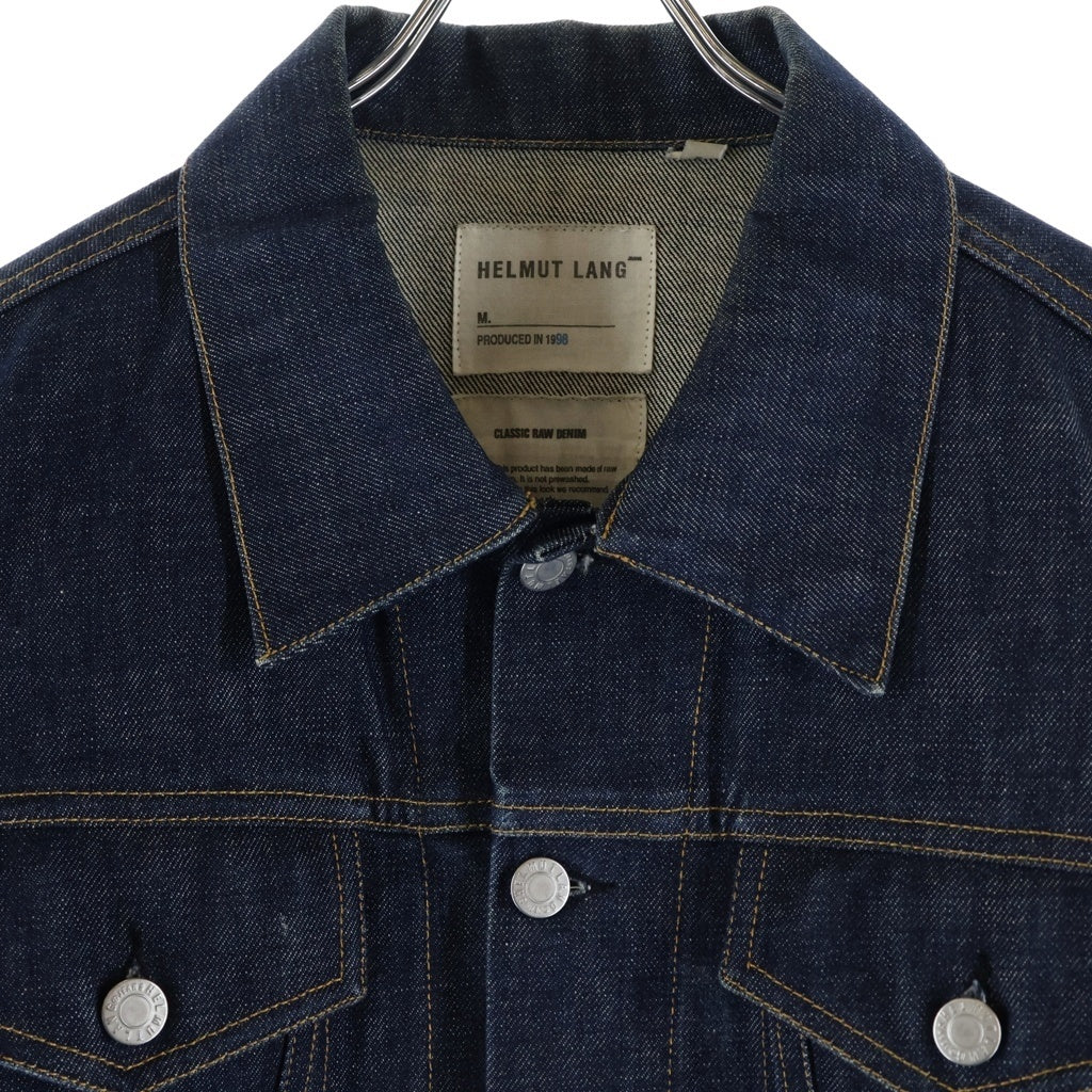 HELMUT LANG(ヘルムートラング) 98S DENIM JACKET 3rd TYPE 本人期 デニムトラッカージャケット インディゴ