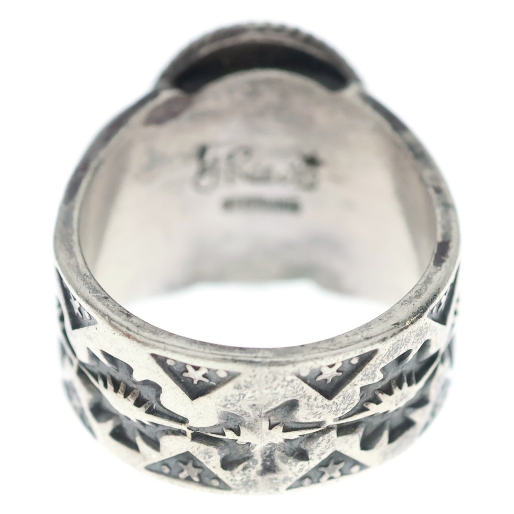 INDIAN JEWELRY(インディアンジュエリー) NAVAJO GARY REEVES STERLING ナバホ ゲリー リーブス ターコイズ リング 指輪 スターリング シルバー