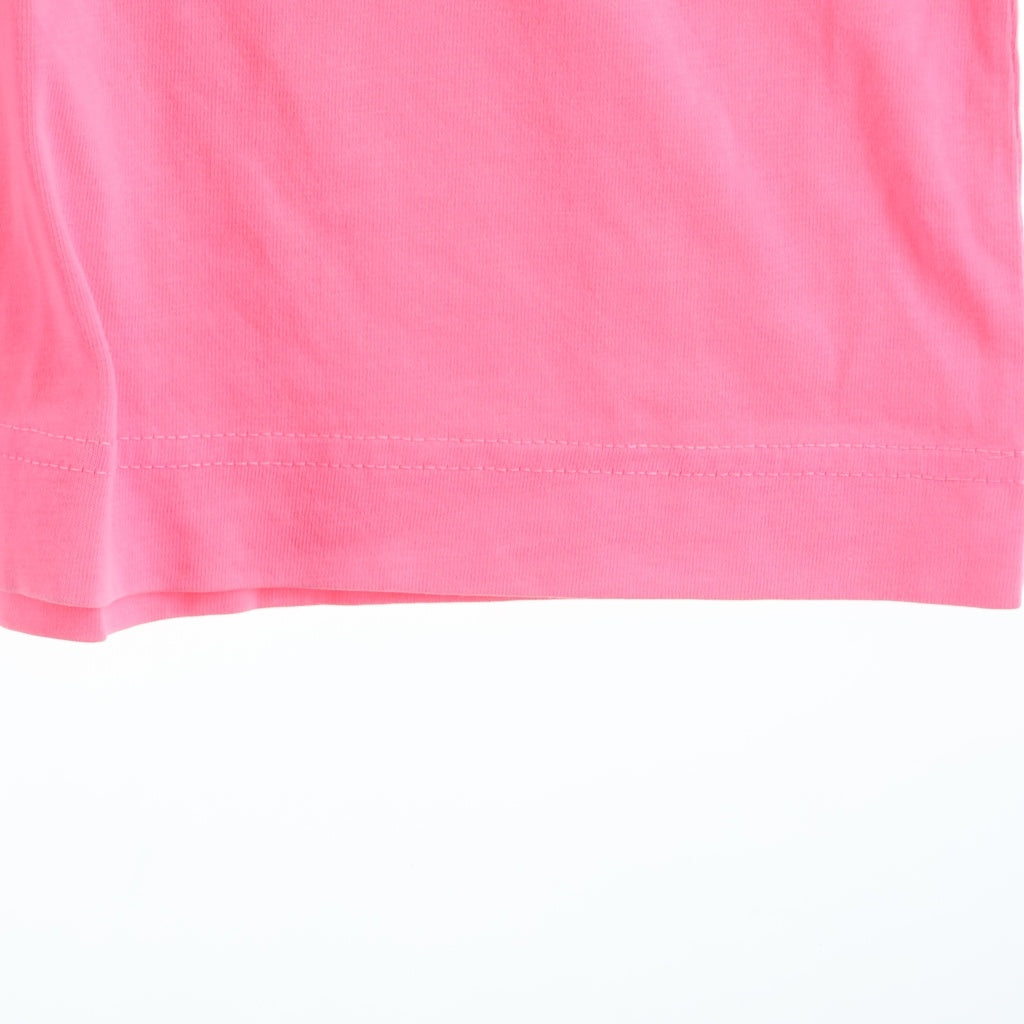 VETEMENTS(ヴェトモン) Hello My Name Is Tee UA65TR110P ハローマイネームイズ プリントTシャツ 半袖 ピンク