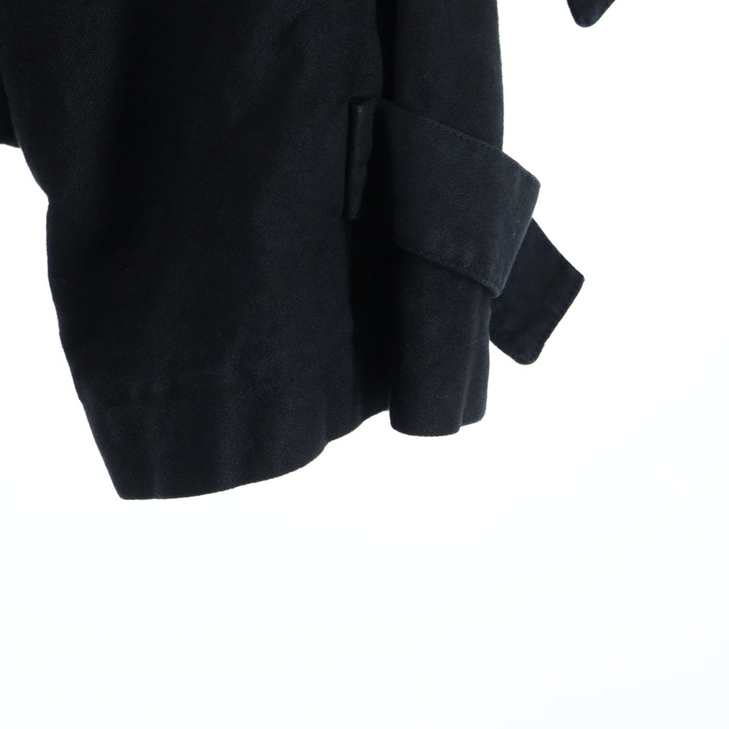 DRIES VAN NOTEN(ドリスヴァンノッテン) VONAC BIS GD 7333 M.W.JACKET black ミリタリーマルチカーゴポケットジップアップジャケット ブラック