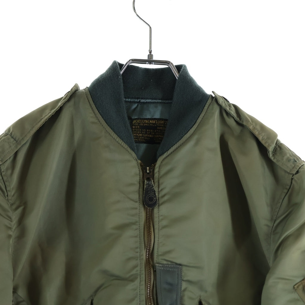 VINTAGE(ヴィンテージ) 50-60S USAF L-2B SKYLINE CLOTHING ミリタリー フライトジャケット カーキ MIL-J-7448C 8415-273-3974