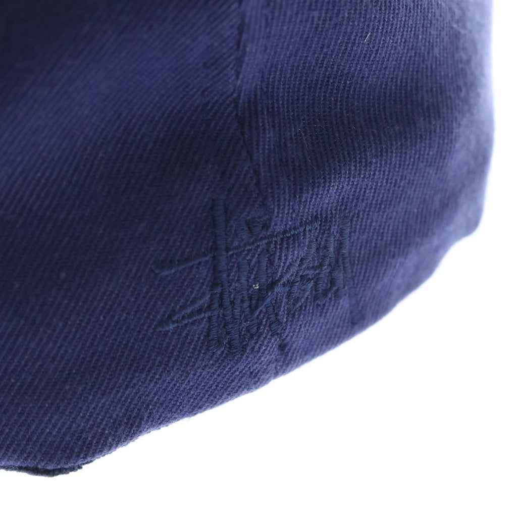 STUSSY(ステューシー) 90-00S OLD S LOGO CAP HATS オールド ロゴ刺繍 キャップ ハット ネイビー