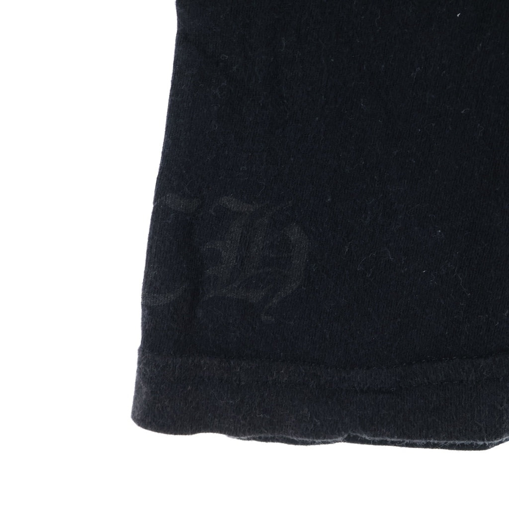 CHROME HEARTS(クロムハーツ) Neck Logo S/S Tee ネック ロゴ 半袖Tシャツ カットソー ブラック 2212-304-0010