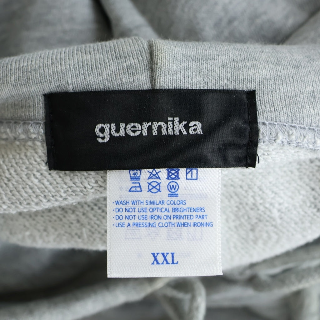 GUERNIKA(ゲルニカ) HAND PAINT HOODIE ハンドペイント フーディー グレー