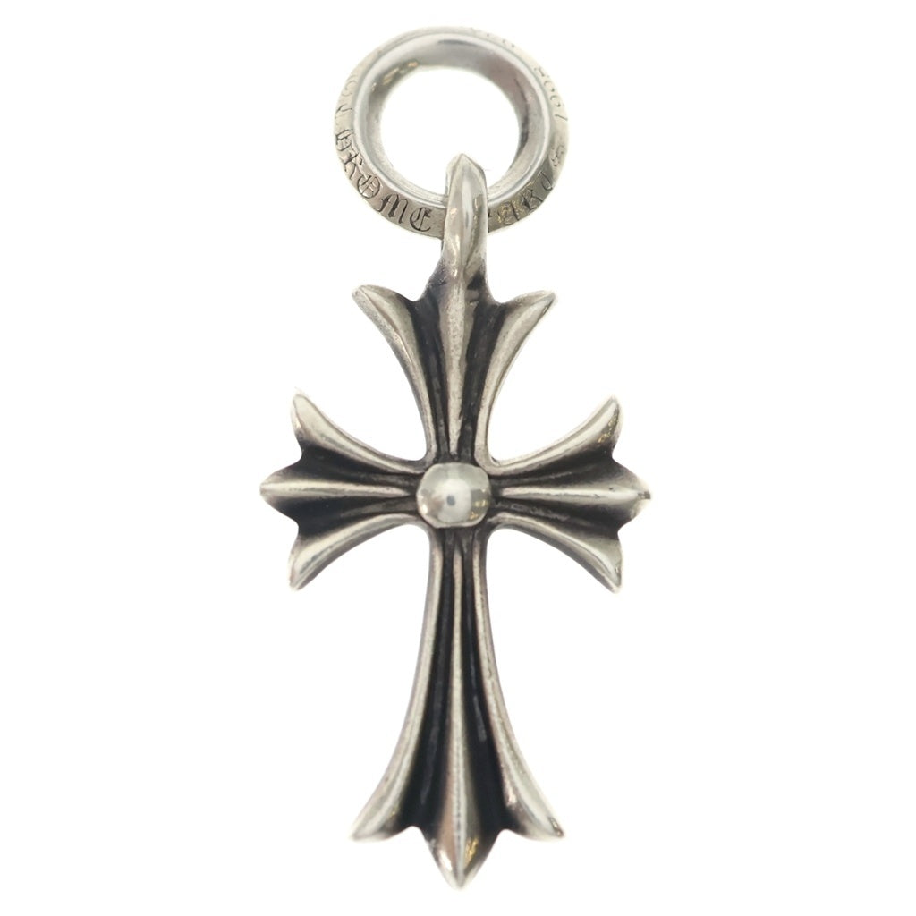 CHROME HEARTS(クロムハーツ) TINY CH CROSS タイニーCHクロス チャーム ネックレストップ シルバー BCA382