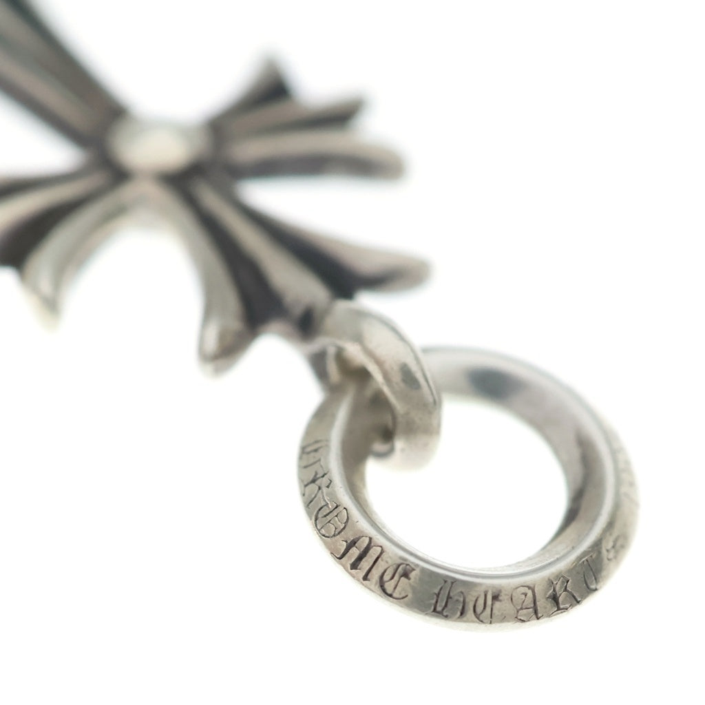 CHROME HEARTS(クロムハーツ) TINY CH CROSS タイニーCHクロス チャーム ネックレストップ シルバー BCA382