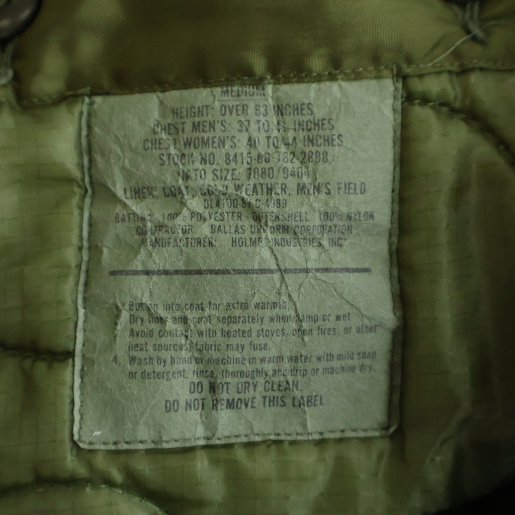 VINTAGE(ヴィンテージ) 70S M-65 FIELD JACKET 3rdモデル フィールドジャケットカーキ 8415-782-2940 DSA100-73-C-0856