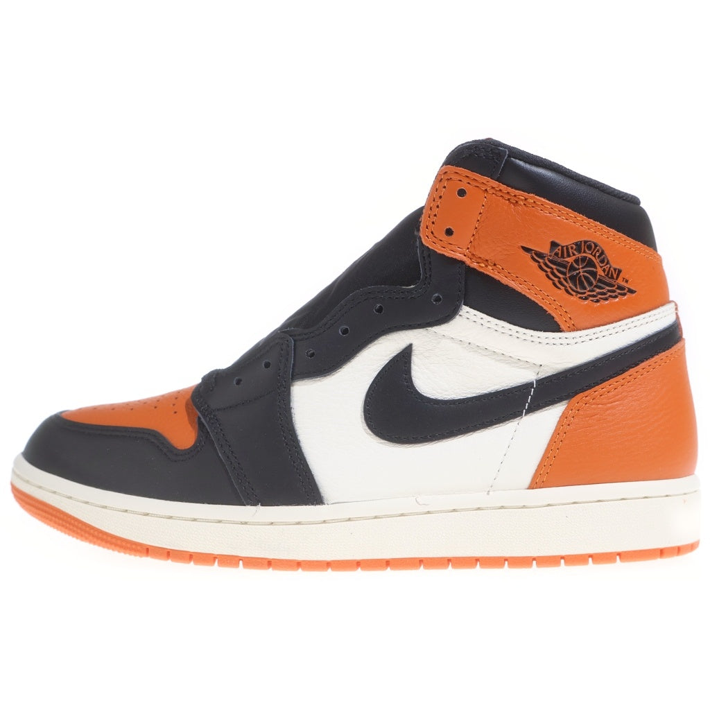 NIKE(ナイキ) AIR JORDAN 1 RETRO HIGH OG SHATTERED BACKBOARD エアジョーダン1 レトロ シャッタードバックボード ハイカットスニーカー US9.5/27.5cm DZ5485-008