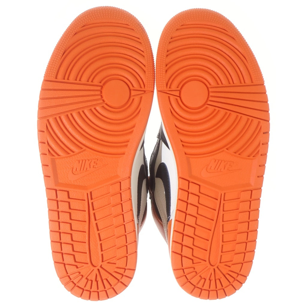 NIKE(ナイキ) AIR JORDAN 1 RETRO HIGH OG SHATTERED BACKBOARD エアジョーダン1 レトロ シャッタードバックボード ハイカットスニーカー US9.5/27.5cm DZ5485-008