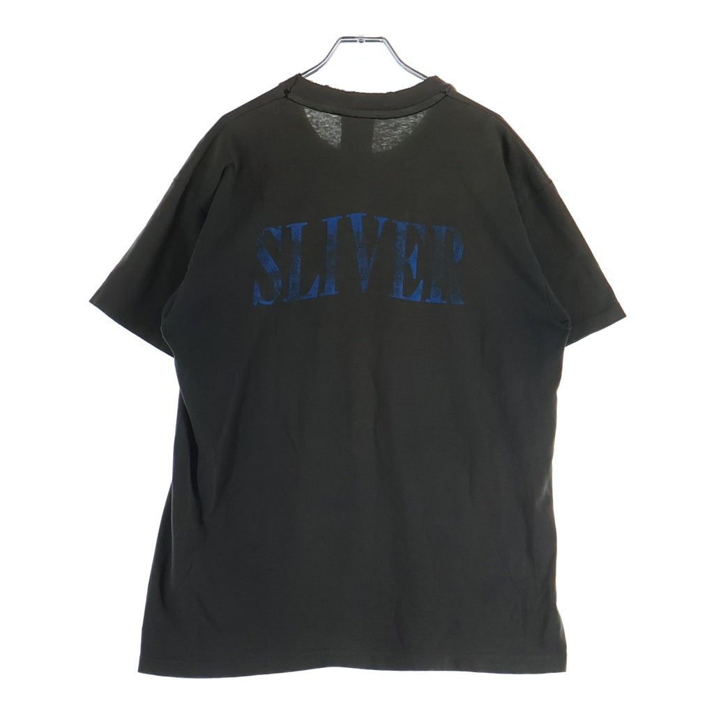 VINTAGE(ヴィンテージ) 90S VINTAGE NIRVANA SLIVER GIANTボディ ニルヴァーナ スリヴァー ヴィンテージ 両面プリントTシャツ 半袖カットソー ブラック