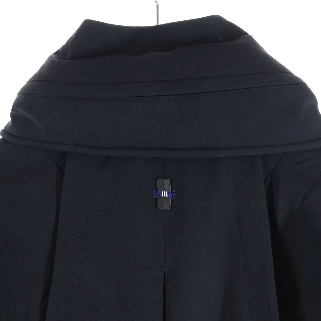 ADER ERROR(アーダーエラー) 25AW TRESSY TRACK JAKCET BO01FWJK0401BKXL フード着脱可能 トラックジャケット ジップアップブルゾン ブラック