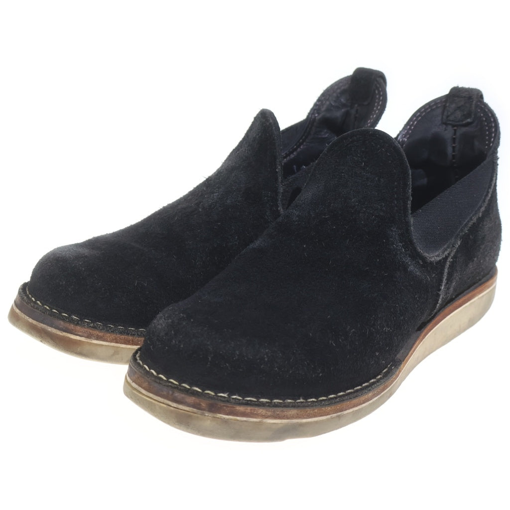 CHROME HEARTS(クロムハーツ) ×WESCO CUSTOM ROMEO ロメオ フローラルクロス 装飾サイドゴアスエードブーツ ブラック